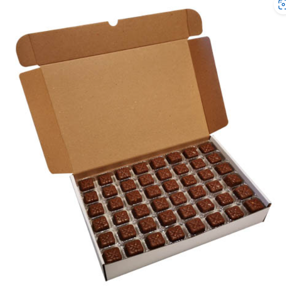 Milk Chocolate Honeycomb Parcel. 96 Chocolates per box