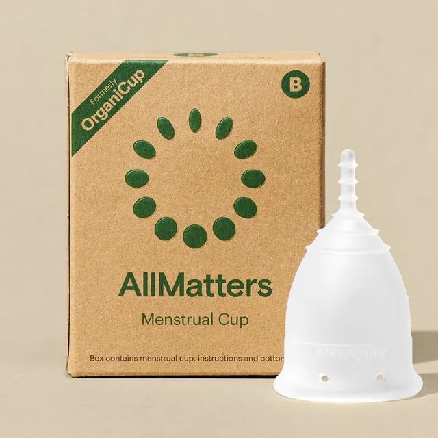 AllMatters Menstrual Cup Size B, (Formerly OrganiCup)
