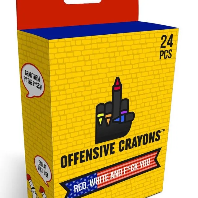 Political Offensive Crayons