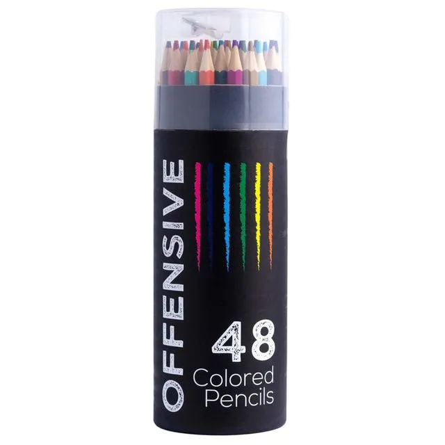 Offensive Color Pencils: Cocaine