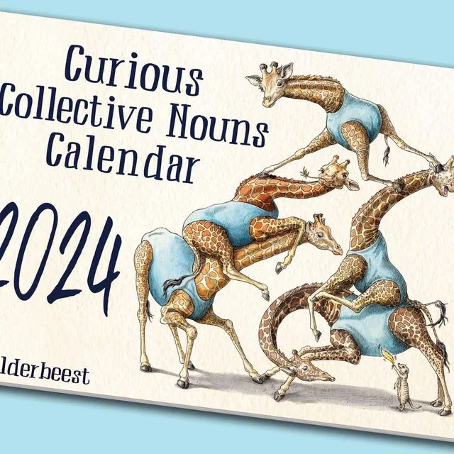 Curious Collective Nouns Calendar 2024