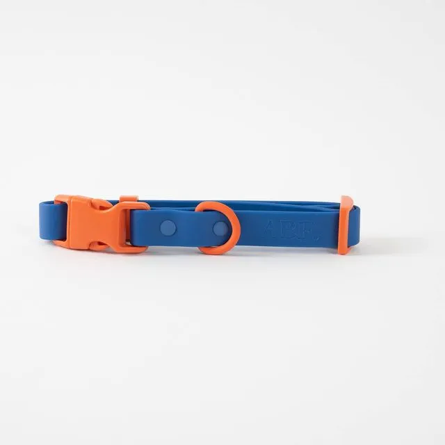 The Fritz Collar - Durable, Waterproof & Two-Tone | Blue