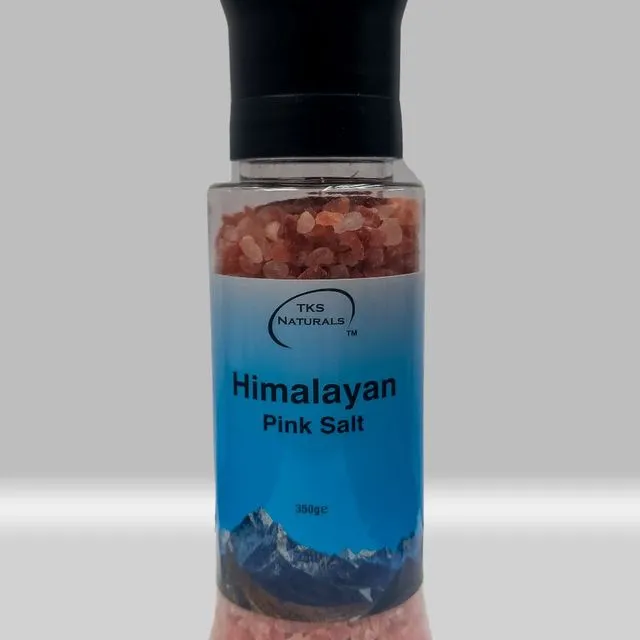 Himalayan Pink Salt Coarse 350g Grinder
