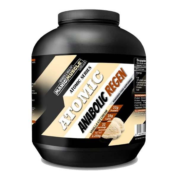 MML Anabolic Regen Recovery Whey Protein 2.25kg, Vanilla Ice Cream