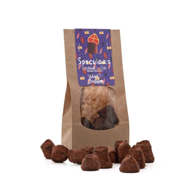 Speculaas - 130g - Sinterklaas Retail packaging - Chocolate Truffle