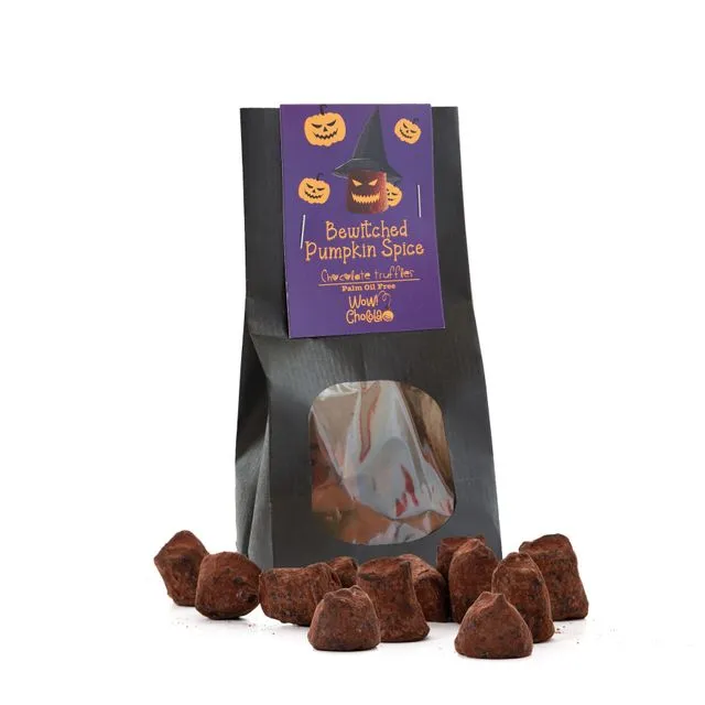 Bewitched Pumpkin Spice - 130g - Halloween Retail packaging - Chocolate Truffle