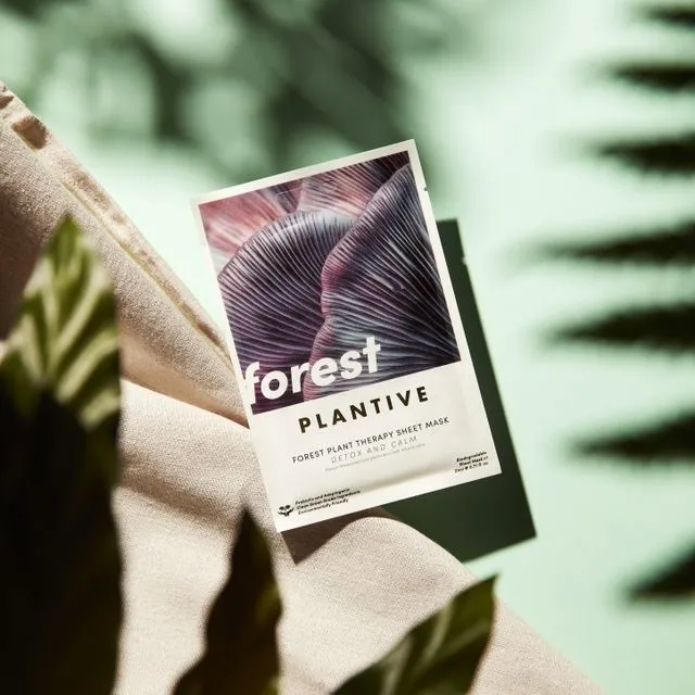 PLANTIVE Forest Plant Therapy Biodegradable Face Sheet Mask 🌲