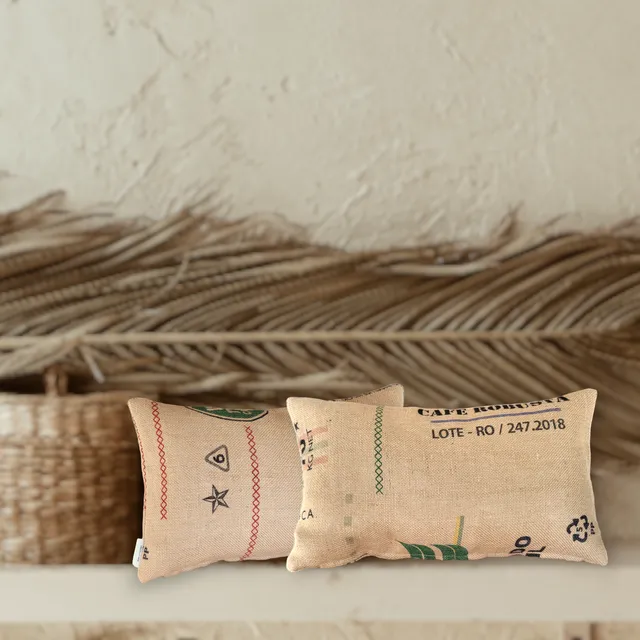 Rustic Cushion PP - Coffeebag collection