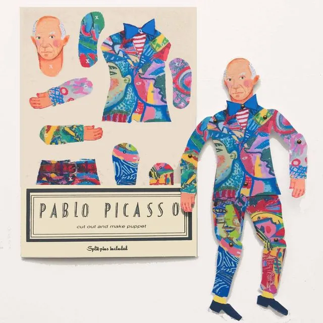 Picasso Cut and Make Paper Puppet