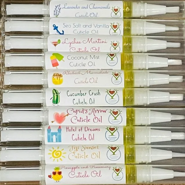 All Scents Cuticle Oil Pens x 6