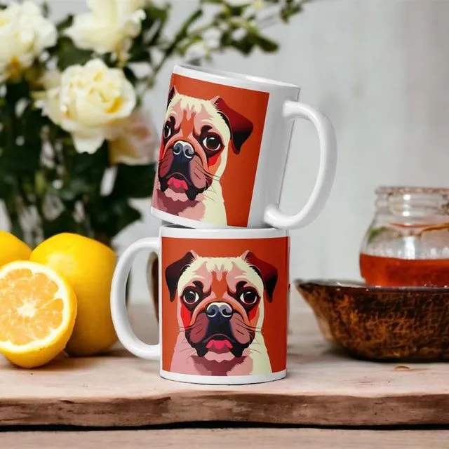 Pug Ceramic Mug
