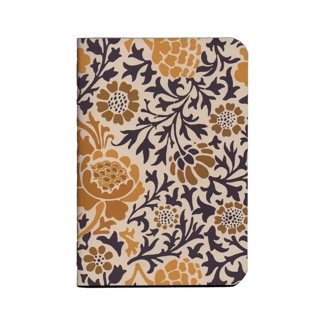 William Morris Floral Pattern Pocket Notebook