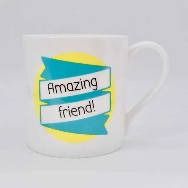 'Amazing Friend' Mug (boxed)
