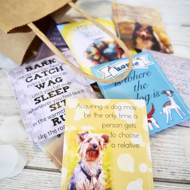 Dog Lovers Tea - 50 Loose Unboxed Tea Envelopes