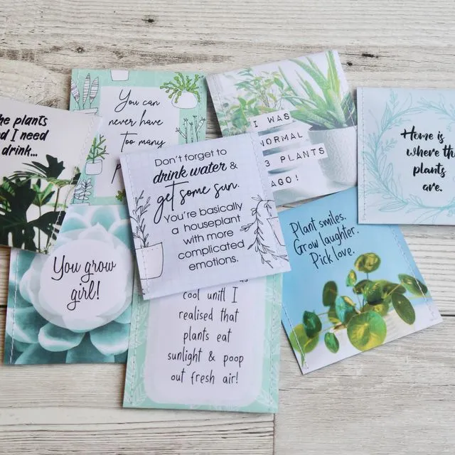 Plant Lovers Tea - 50 Loose Unboxed Tea Envelopes