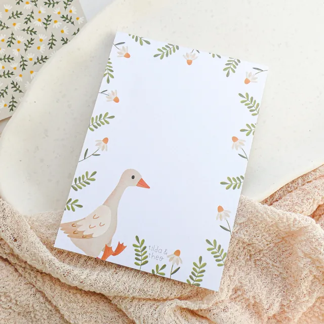 Note Pad Goose - A6 Little Duck Note Pad