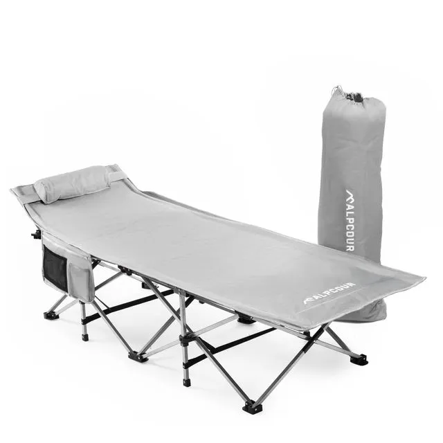 Alpcour Folding Camping Cot - Extra-Large