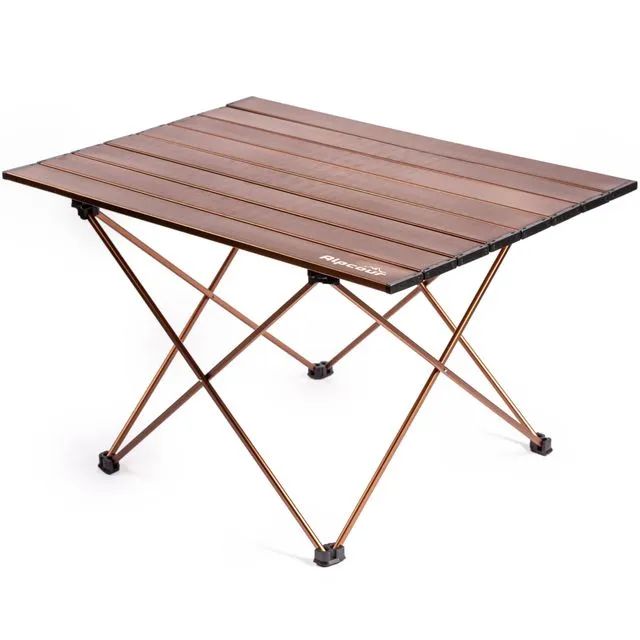 Alpcour Portable Collapsible Camping Table, Large