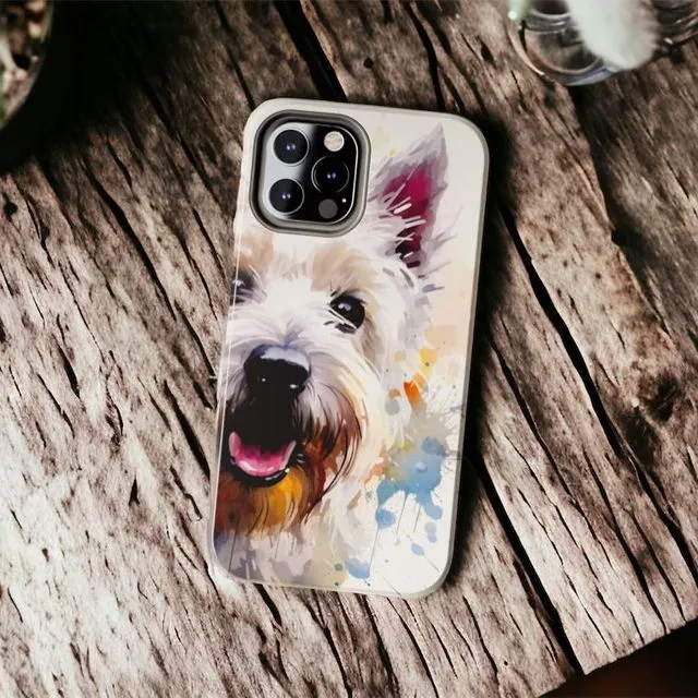 Westie Terrier Iphone Case
