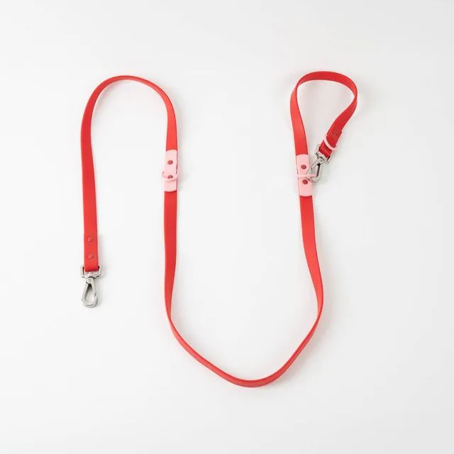The Fritz Leash - Durable, Adjustable & Two-tone | Cherry