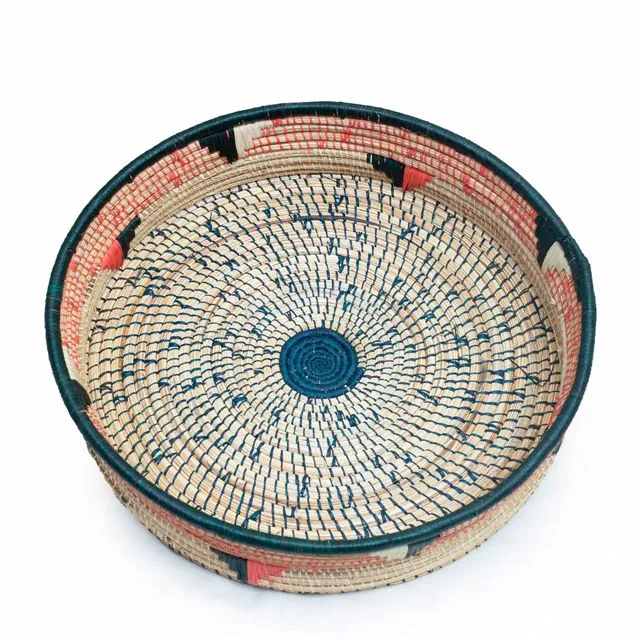 Eco-Friendly Handwoven Round Pet Bed