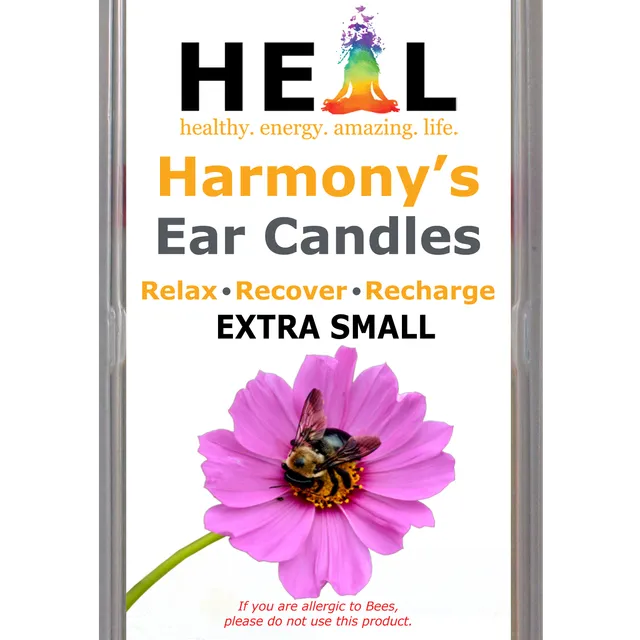10 Pack Beeswax Extra Small Ear Candles