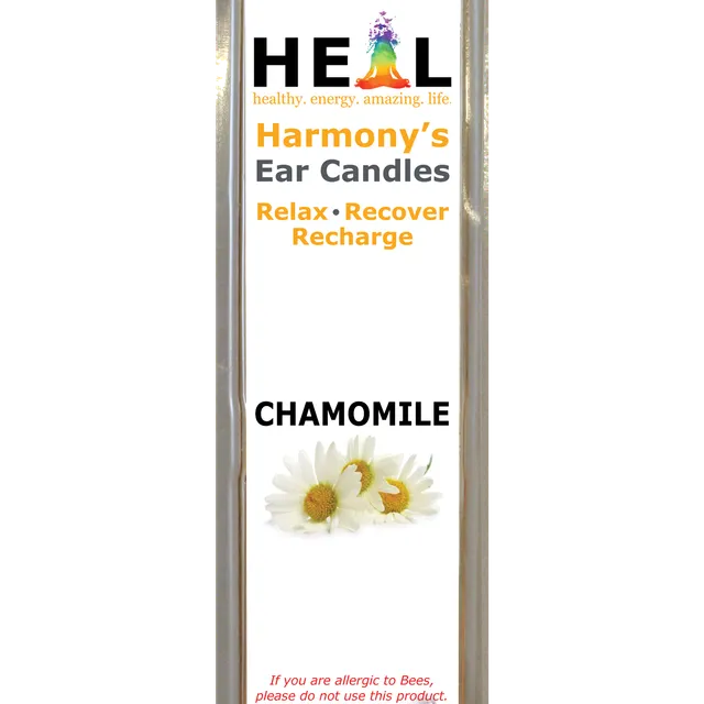 2 Pack Beeswax Chamomile Ear Candles