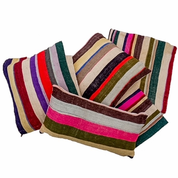 Kilim Vintage Pillow - colorfull