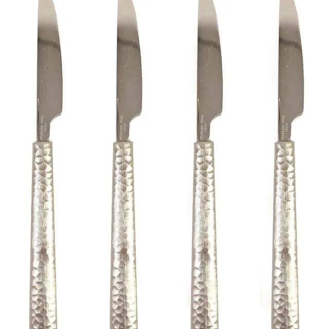 Dinner Knife (Set of 4 ), Silver