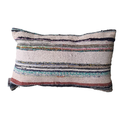 Vintage Stripped Kilim Pale Pink Collection