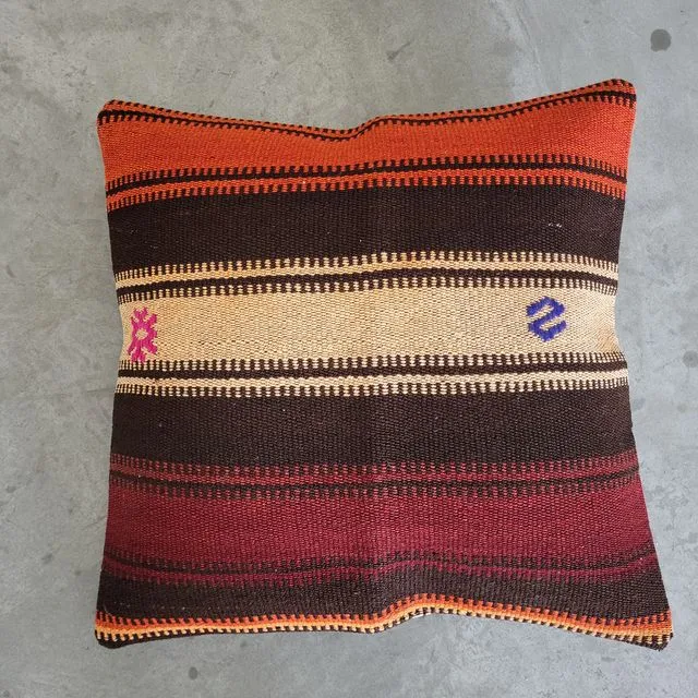 Tribal Naksh Kilim cushion Cover