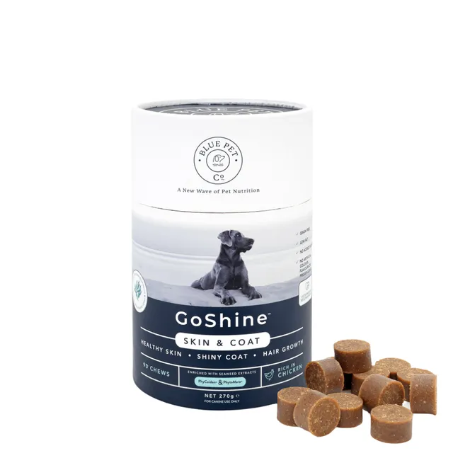 GoShine, Dog Skin and Coat seaweed supplement, Chicken Flavour