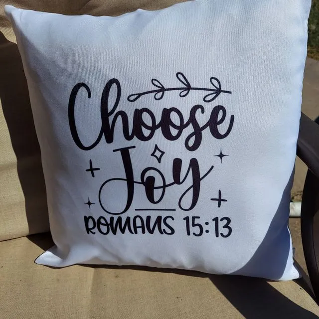Choose Joy Pillow Cover 16x16