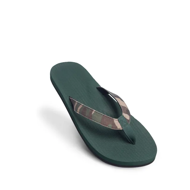 Men’s Flip Flops Camo - Leaf/Camo Regular