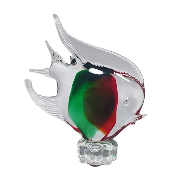 1960s Fish Sculpture in Murano Glass. Made in Italy
