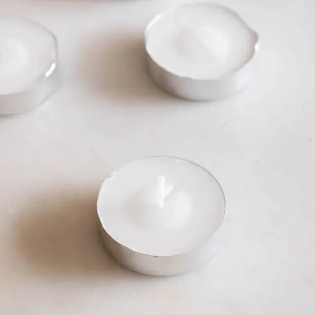 Tea Light Candles - Priced Each, Votive Candles, Ivory