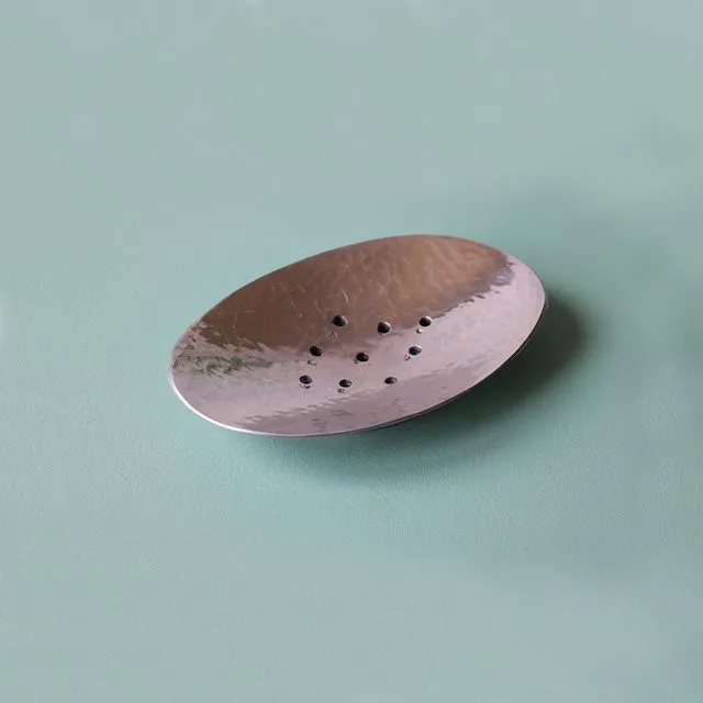 Oval Metal Soap Dish