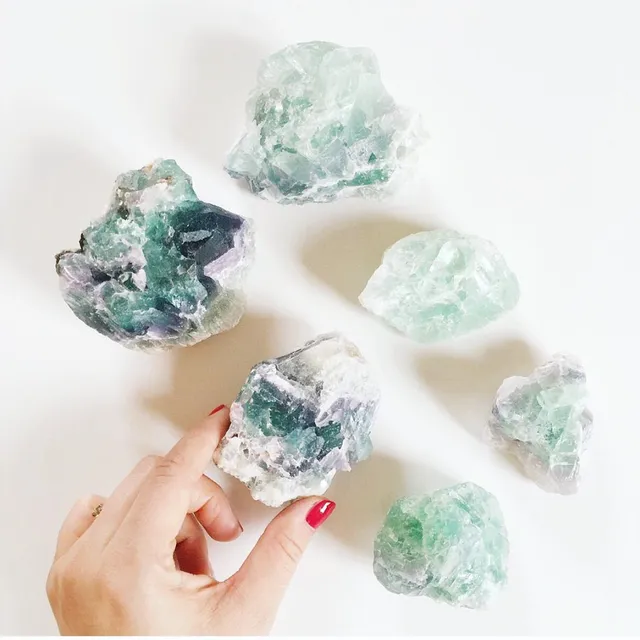 Large Fluorite Clusters