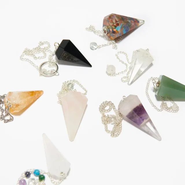 Mystic Crystals Pendulums - Pendants Assorted