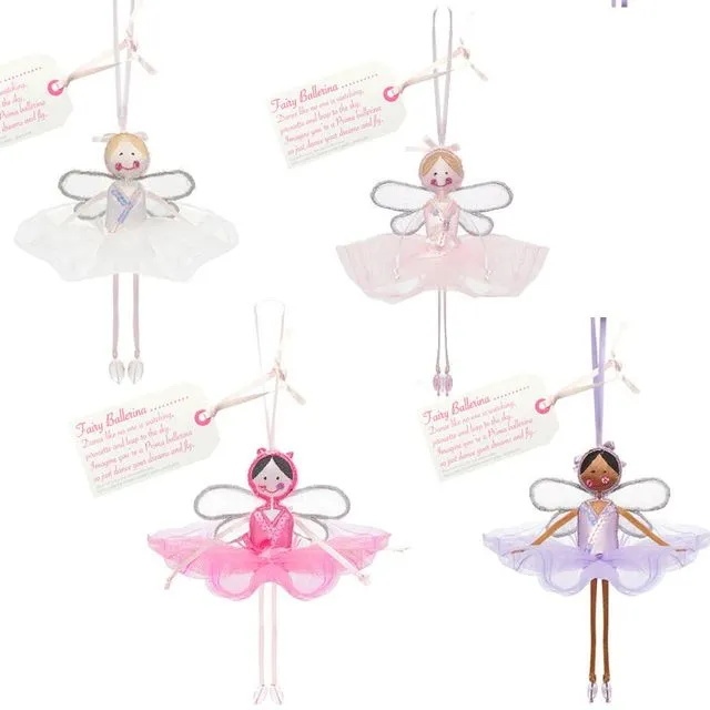Fairy Ballerina Fairy Starter Pack x16 Ballerinas x4 designs