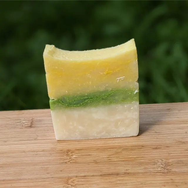 LEMON + THYME SOAP, WITH SHEA AND MANGO BUTTER