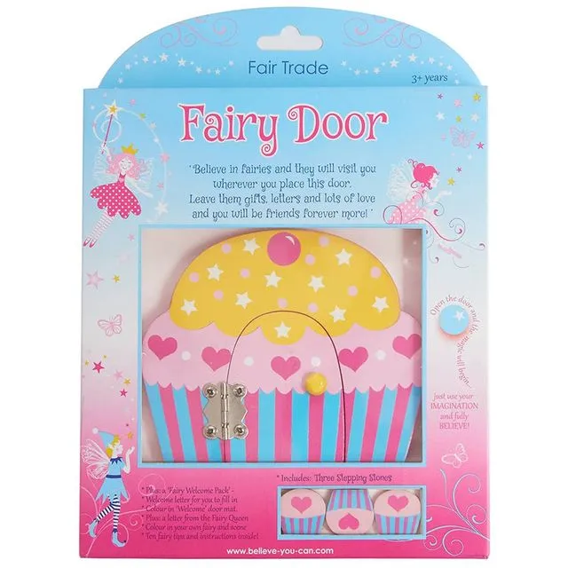 Fairy Door - Fairy Cake - Fair Trade Children's Room Decor