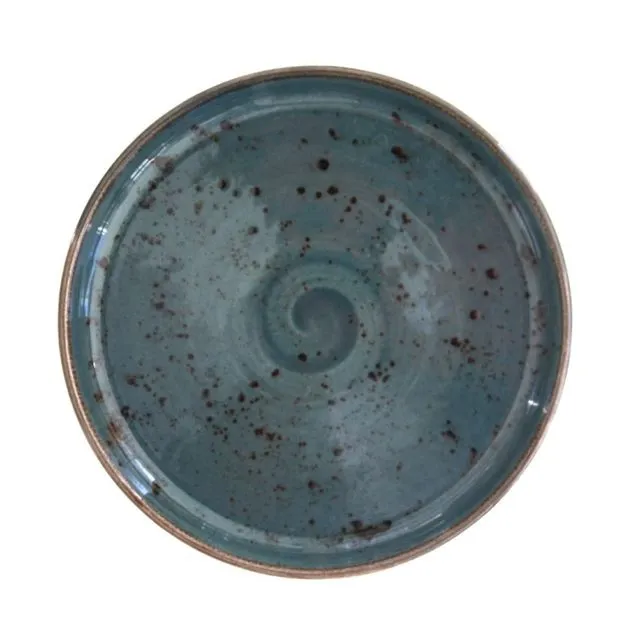 Pebble Series Porcelain Side Plate - Ø 21cm, Cool Gray Colour