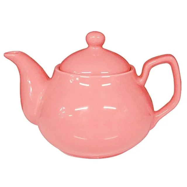 Bascuda Porcelain Tea Pot - Pink Colour 15 cm