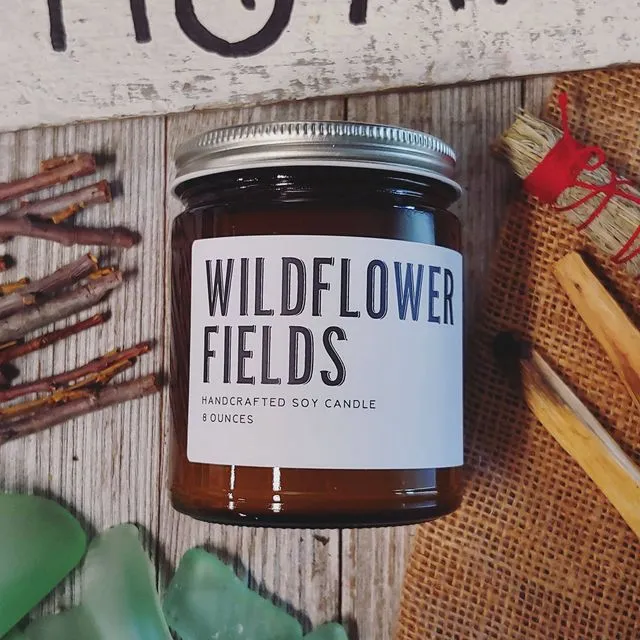 Wildflower Fields Soy Candle