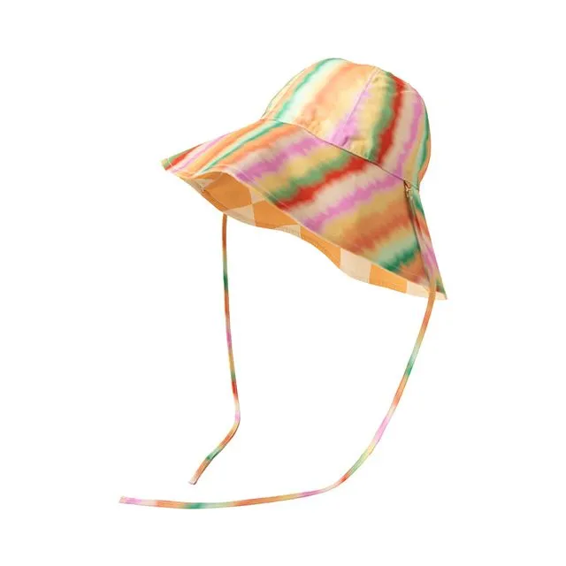 Reversible Summer Hat - Rainbow