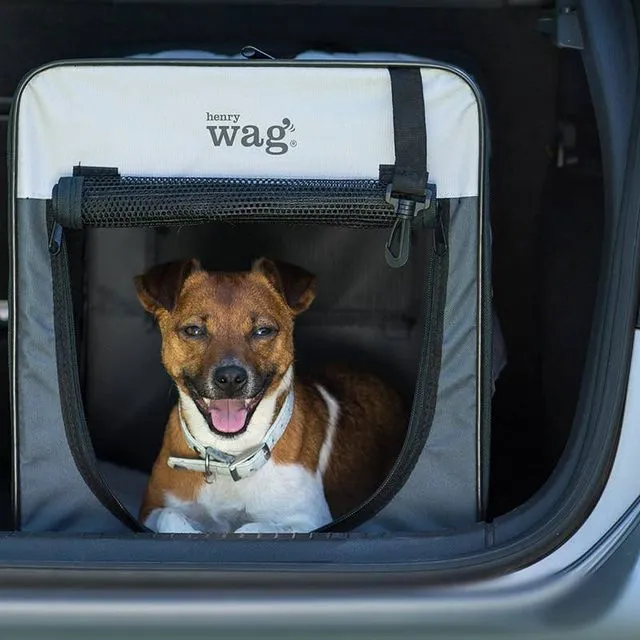 Henry Wag Folding Fabric Travel Pet Crate