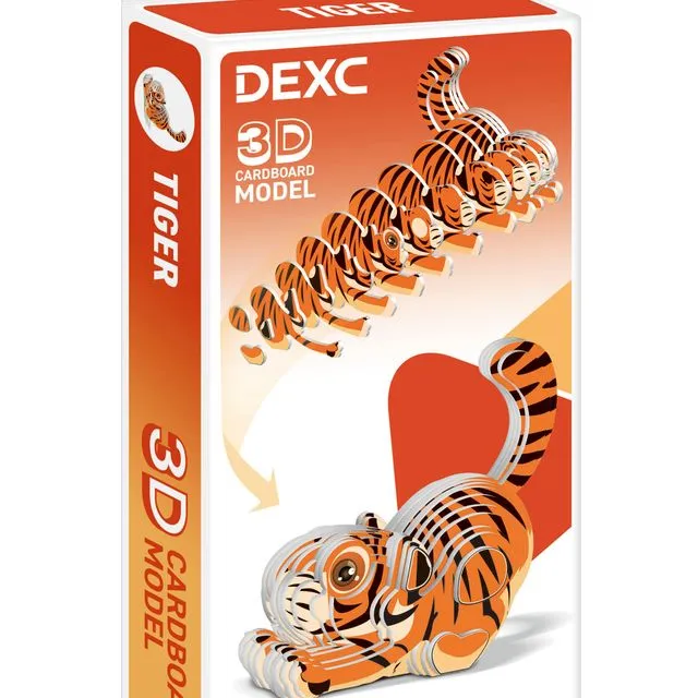 Tiger 3D Puzzle