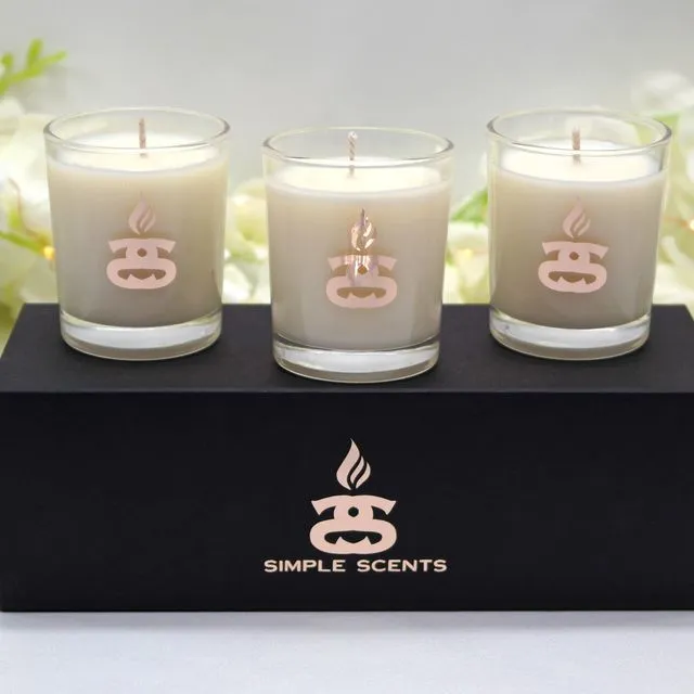 Simple Scents Mini Indulgence Trio Luxury Soy Candles