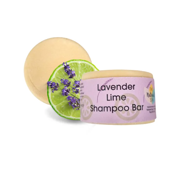 Lavender Lime Shampoo Bar-70g- Vegan- Palm Free- Sulphate Free- Natural- Sustainable- Essential Oil- All hair Types- Curly Hair- Plastic Free